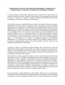 RELACIÓN ENTRE LA LECTURA “TRES LENTES PARA COMPRENDER EL CURRICULUM: UN ENFOQUE GLOBAL” Y LA PELICULA “LES HÉRITIERS (LA PROFESORA DE HISTORIA