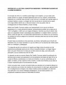 SINTESIS DE LA LECTURA CONCEPTOS IMÁGENES Y REPRESENTACIONES DE LA NIÑEZ EN MÉXICO