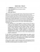 DEBATE ORAL Y PÚBLICO