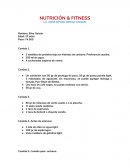 Plan de entrenamiento fisico y fitness