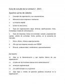 Guía de estudio de la Unidad 2 - 2015 Apuntes varios de cátedra