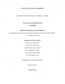 TERCERA ENTREGA-EVALUACION DE PROYECTOS