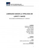 LIPPITT Y WHITE RELACIONES INTERPERSONALES Y LIDERZGO