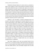 Actualmente la educación básica se ha vuelto un tema muy complicado