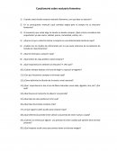 Cuestionario sobre vestuario femenino