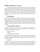 Medios nuevos y alternativos