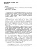 La relación entre el marketing y la cultura organizacional en el desempeño de la empresa Elektra cusco