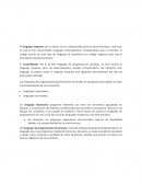 El lenguaje máquina, lenguajes de programación