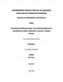 ESTUDIO DE MERCADO PARA UN ESTABLECIMIENTO DE CAPRINOS