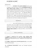 AMPARO PARA LA ATENCION MEDICA DE UN DETENDIO NOMBRE Y DOMICILIO DEL TERCERO PERJUDICADO.- No existe dada la naturaleza del acto reclamado.