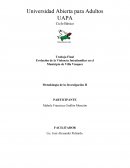 Metodologia trabajo final Evolución de la Violencia Intrafamiliar en el