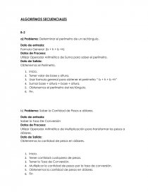 Actividad de algoritmos secuenciales. Página 1
