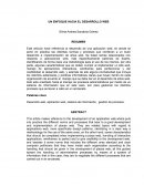 TEMA DE UN ENFOQUE HACIA EL DESARROLLO WEB