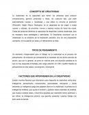 EL GRAN CONCEPTO DE CREATIVIDAD