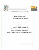 Ingenieria de la calidad - obtener el hot cake más esponjoso