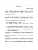 DESARROLLO DE LA PRÁCTICA REFLEXIVA EN EL OFICIO DE ENSEÑAR