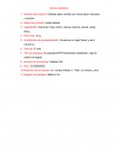 Nombre del producto: Galletas sabor vainilla con crema sabor manzana y durazno.