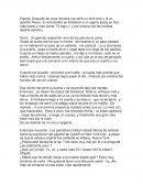 Cuento - Esperé. Después de unos minutos me sentí un tirón leve