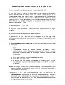 DIFERENCIAS ENTRE UNA S.A.A. Y UNA S.A.C.