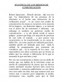 INFLUENCIA DE LOS MEDIOS DE COMUNICACIÓN