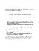 Cuales son los Ejercicios mat financiera