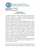 Reseña El ideal de lo practico