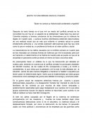 Quien no conoce su historia está condenado a repetirla