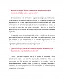 Estructurar la organización es un invento social ¿Qué quieren decir con esto?