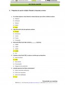 Preguntas de opción múltiple: Resalte la respuesta correcta