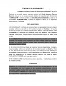 COMODATO DE UN BIEN MUEBLE