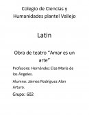 Obra de teatro “Amar es un arte”