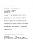 ANEXO A LA PRESENTE LA PLANTILLA DEL CENTRO DE TRABAJO