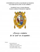 Proceso evolutivo de la “yod” en el español»