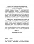 PROPUESTA PARA PRESENTAR A LA COMUNIDAD DE LAS NORMAS DE CONVIVENCIA CIUDADANA DEL CONSEJO COMUNAL