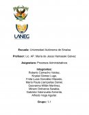 El ámbito del proceso administrativo de una empresa
