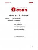 Análisis Six Sigma - Caso Maquinarias SA