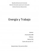 La energía es una propiedad de los cuerpos que son capaces de transformarse