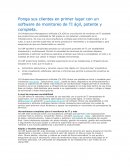 Ponga sus clientes en primer lugar con un software de monitoreo de TI ágil, potente y completa