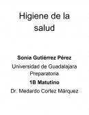 La higiene son el conjunto de conocimientos y técnicas de los individuos de los factores que ejercen o es posible de ejercer efectos nocivos sobre la salud de la persona