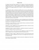 Trabajo en clase. La empresa Constructora Nuevo Amanecer S.A