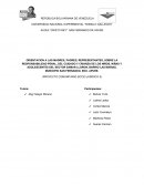 ORIENTACION A LAS MADRES, PADRES, REPRESENTANTES, SOBRE LA RESPONSABILIDAD PENAL, DEL CUIDADO Y CRIANZA DE LOS NIÑOS, NIÑAS Y ADOLESCENTES DEL SECTOR SAMAN LLORON, BARRIO LAS MARIAS, MUNICIPIO SAN FERNANDO, EDO. APURE.