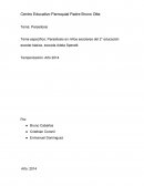 Tema específico: Parasitosis en niños escolares del 2° educación escolar básica, escuela Adela Speratti.