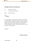 Es muy grato dirigirme a su digna persona para saludarlo muy cordialmente y a la vez hacerle llegar el presente informe teniendo en cuenta el tema a tratar ESTUDIO DE RUTAS
