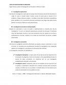 INVESTIGACIÓN DE MERCADOS. LOS TIPOS