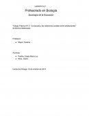 La escuela y las relaciones sociales entre adolescentes” de Mónica Maldonado