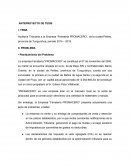 Auditoría Tributaria a la Empresa “Ferretería PROMACERO”, de la ciudad Pelileo, provincia de Tungurahua, periodo 2014 – 2015
