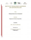 Cual es la Estequiometria de las combustiones