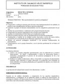 Comprender y analizar la relación entre la teoría como fundamentación de la realidad y la práctica como ejemplificadora del futuro ejercicio profesional