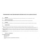 PROCEDIMIENTO PARA MANTENIMIENTO PREVENTIVO DE UN TALADRO ELECTRICO.