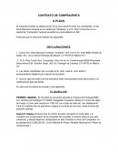 Tercero: Forma de pago.- El comprador pagara al vendedor el precio de compraventa de la siguiente forma: